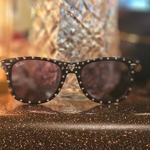 Rhinestoned Ray-Ban Sunglasses